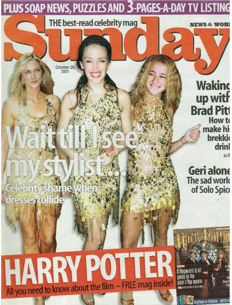 Sunday Magazine 28th October 2001