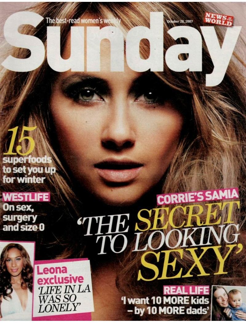 Sunday Magazine 28th October 2007