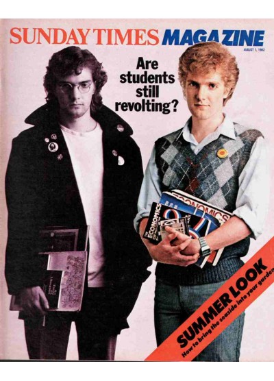 Sunday Times Magazine 1st August 1982