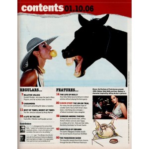 Sunday Times Magazine 1st October 2006