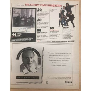 Sunday Times Magazine 4th October 1992 Grace Kelly