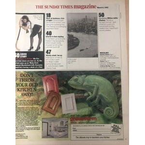 Sunday Times Magazine 8th March 1992