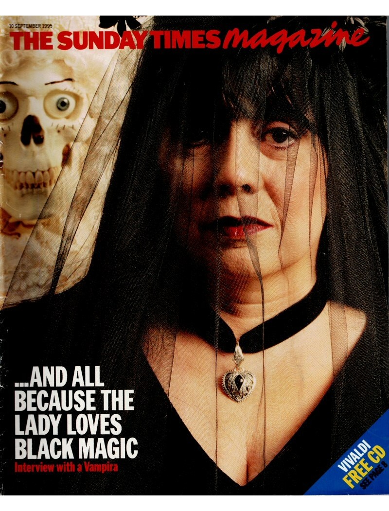 Sunday Times Magazine 10th September 1995 Sunday Times Magazine 10th September 1995
