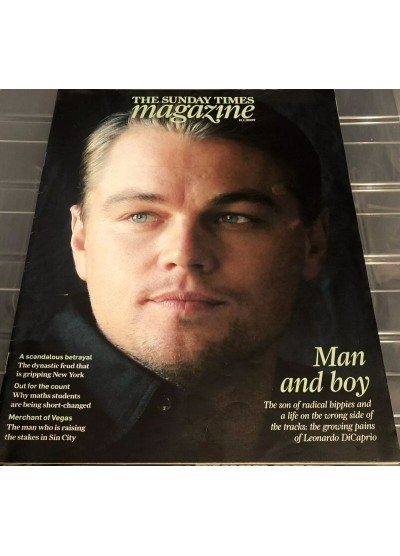 Sunday Times Magazine 11th January 2009 Leonardo Dicaprio