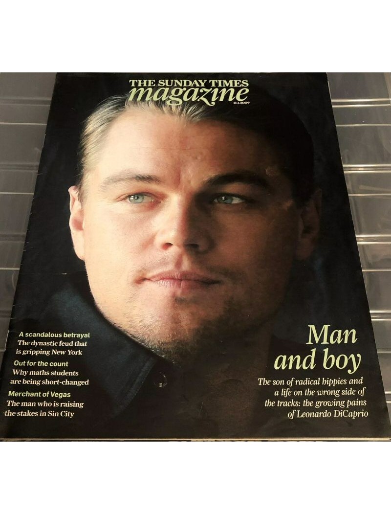 Sunday Times Magazine 11th January 2009 Leonardo Dicaprio