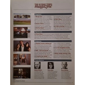 Sunday Times Magazine 13th December 2009 Anna Friel