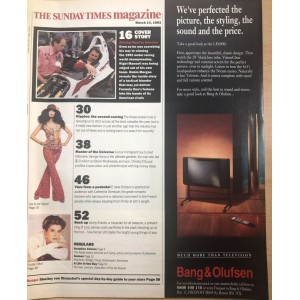 Sunday Times Magazine 14th March 1993 Nigel Mansell