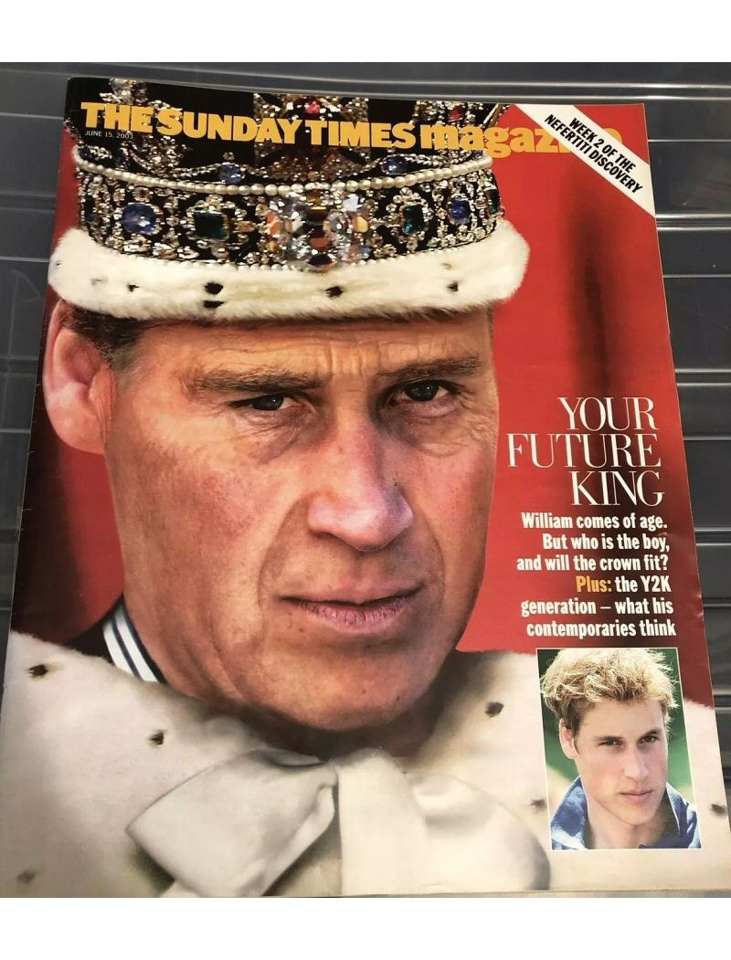 Sunday Times Magazine 15th June 2003 Prince William