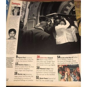 Sunday Times Magazine 15th August 1999