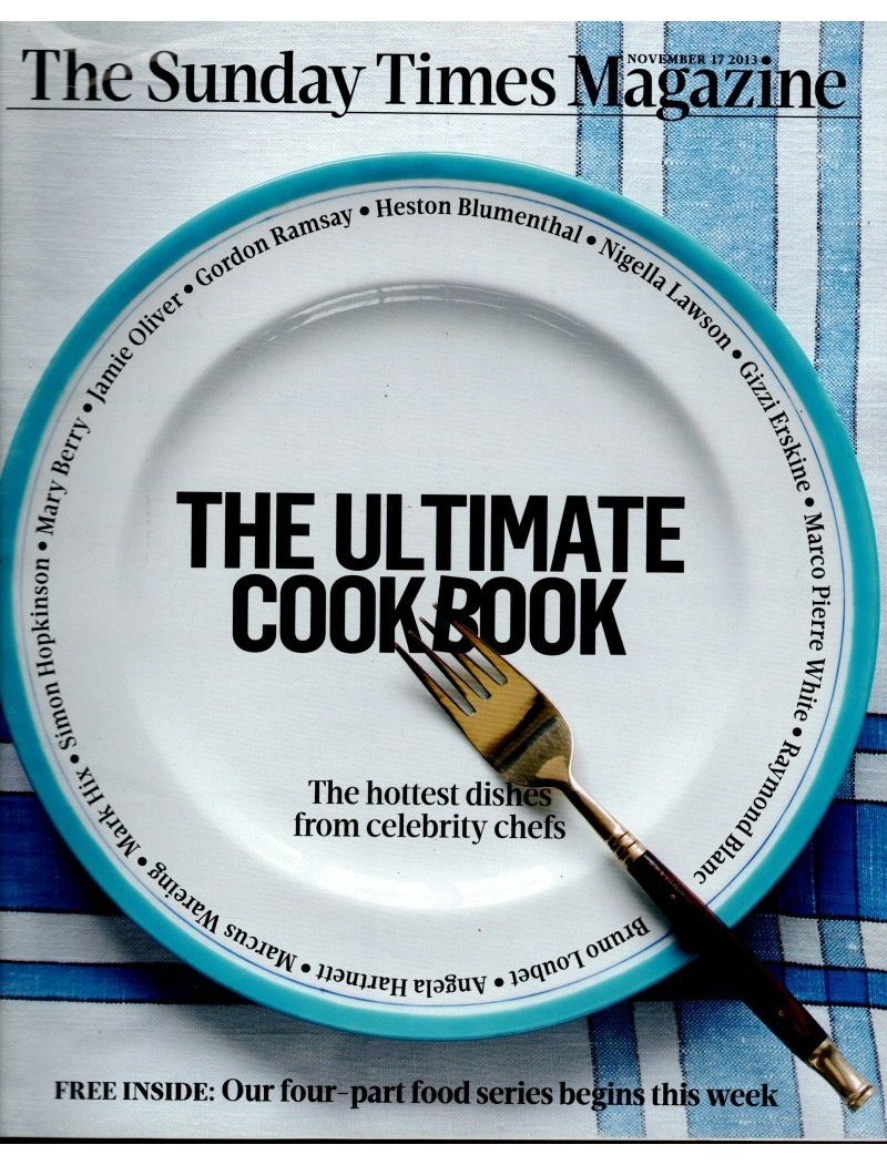 Sunday Times Magazine 17th November 2013
