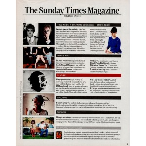 Sunday Times Magazine 17th November 2013