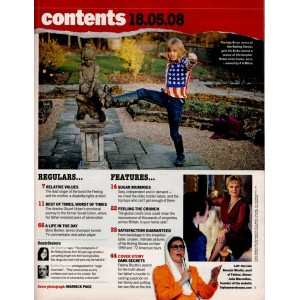Sunday Times Magazine 18th May 2008