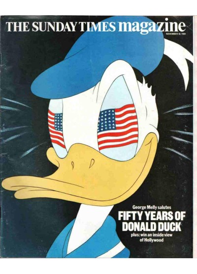 Sunday Times Magazine 18th November 1984 Donald Duck