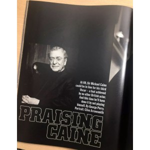 Sunday Times Magazine 24th November 2002 Michael Caine