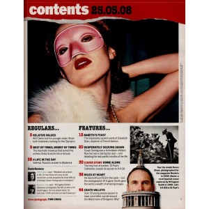 Sunday Times Magazine 25th May 2008