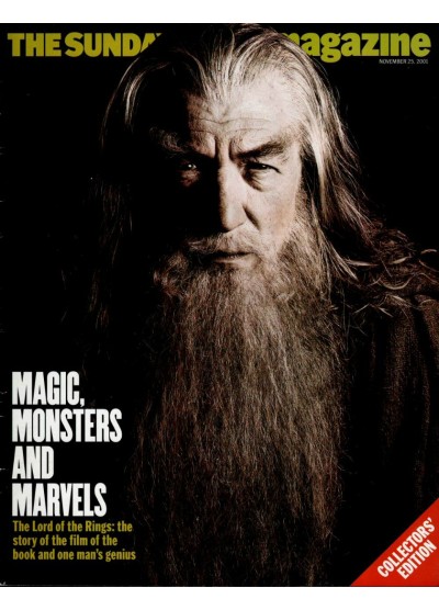 Sunday Times Magazine 25th November 2001