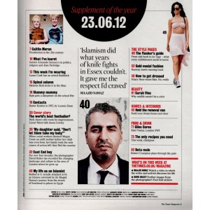The Times Magazine 23rd June 2012 Leo Messi The Times Magazine 23rd June 2012 Leo Messi