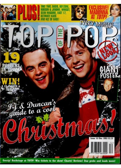 Top of the Pops Magazine Issue 10 December 1995 Top of the Pops Magazine Issue 10 December 1995