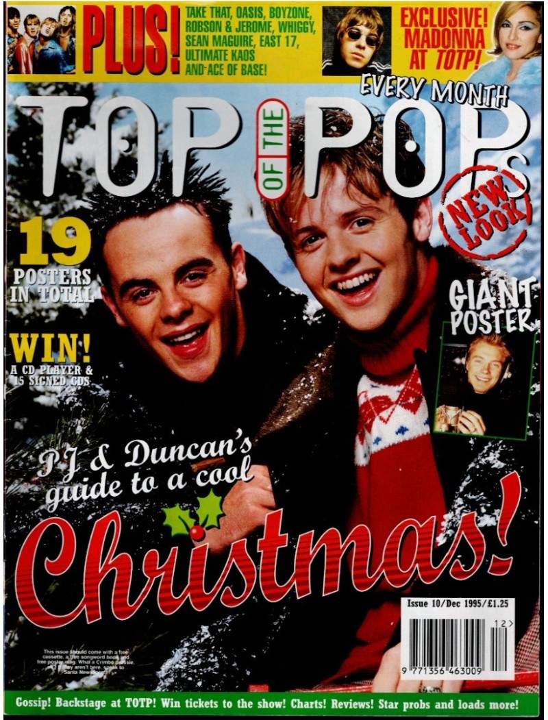 Top of the Pops Magazine Issue 10 December 1995