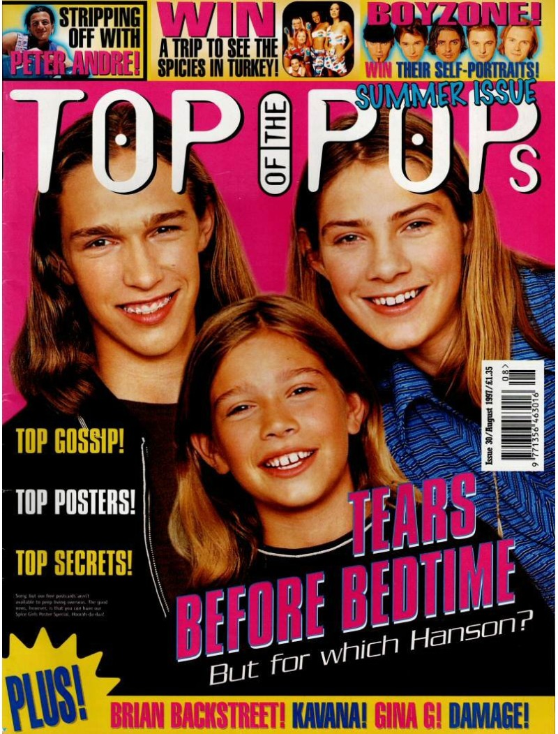 Top of the Pops Magazine August 1997 - Issue 30