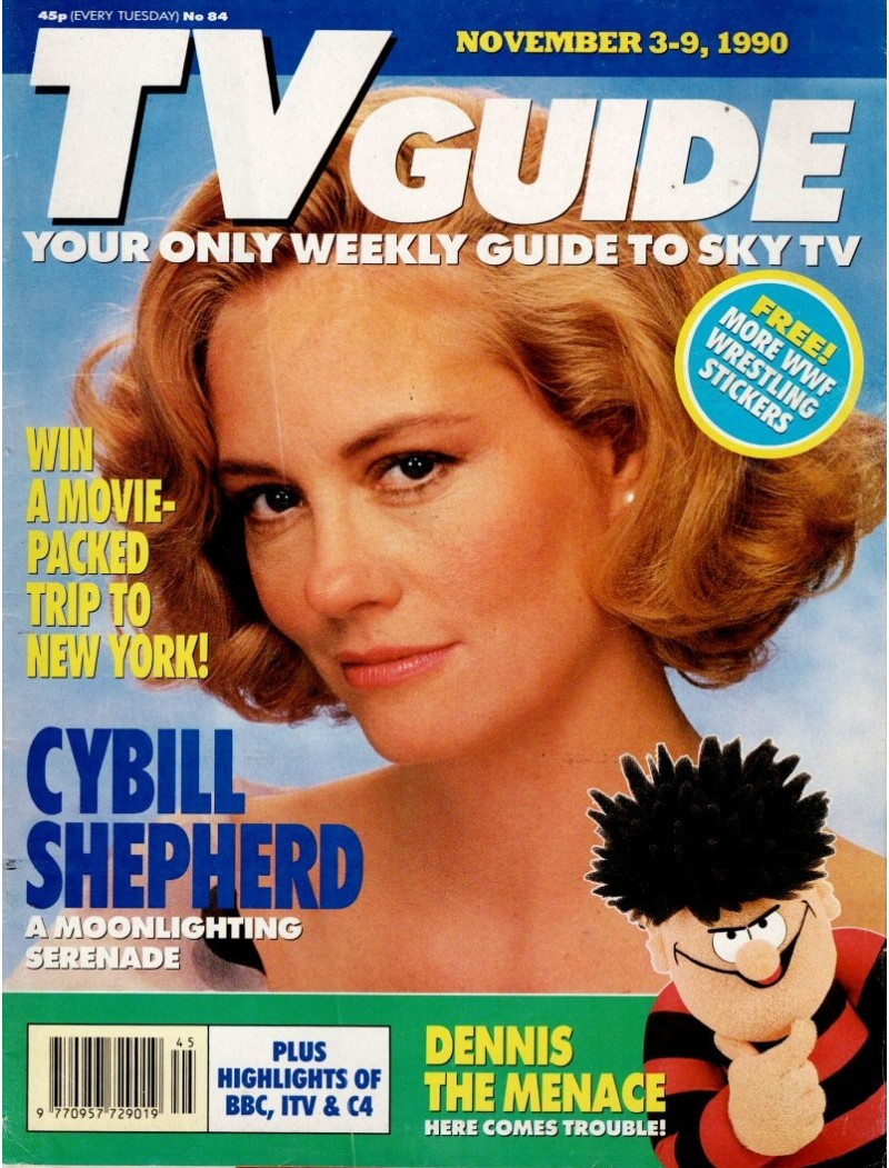 TV Guide Magazine 3rd November 1990 TV Guide Magazine 3rd November 1990