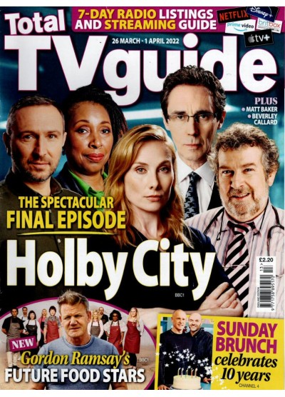Total TV Guide Magazine 26th March 2022 Holby City