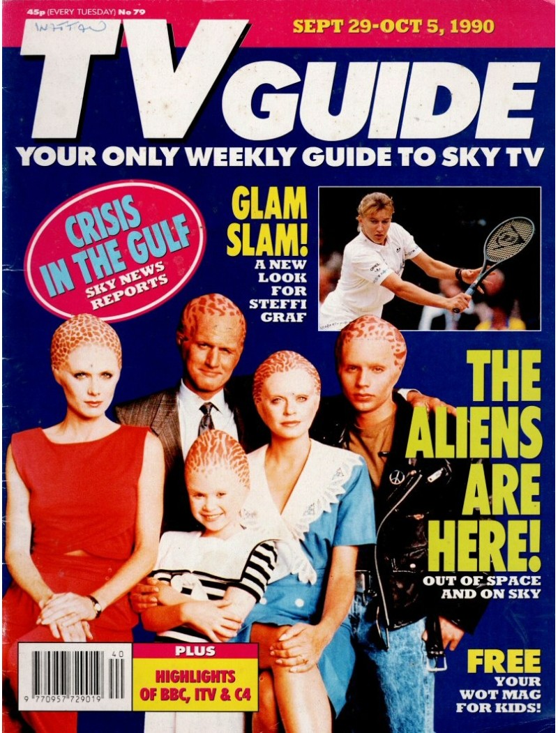 TV Guide Magazine 29th September 1990 TV Guide Magazine 29th September 1990