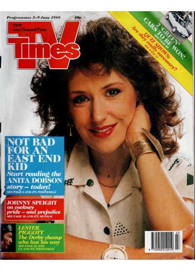 TV Times Magazine 3rd June 1989 Anita Dobson TV Times Magazine 3rd June 1989 Anita Dobson