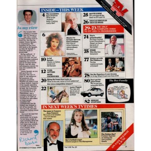 TV Times Magazine 3rd June 1989 Anita Dobson