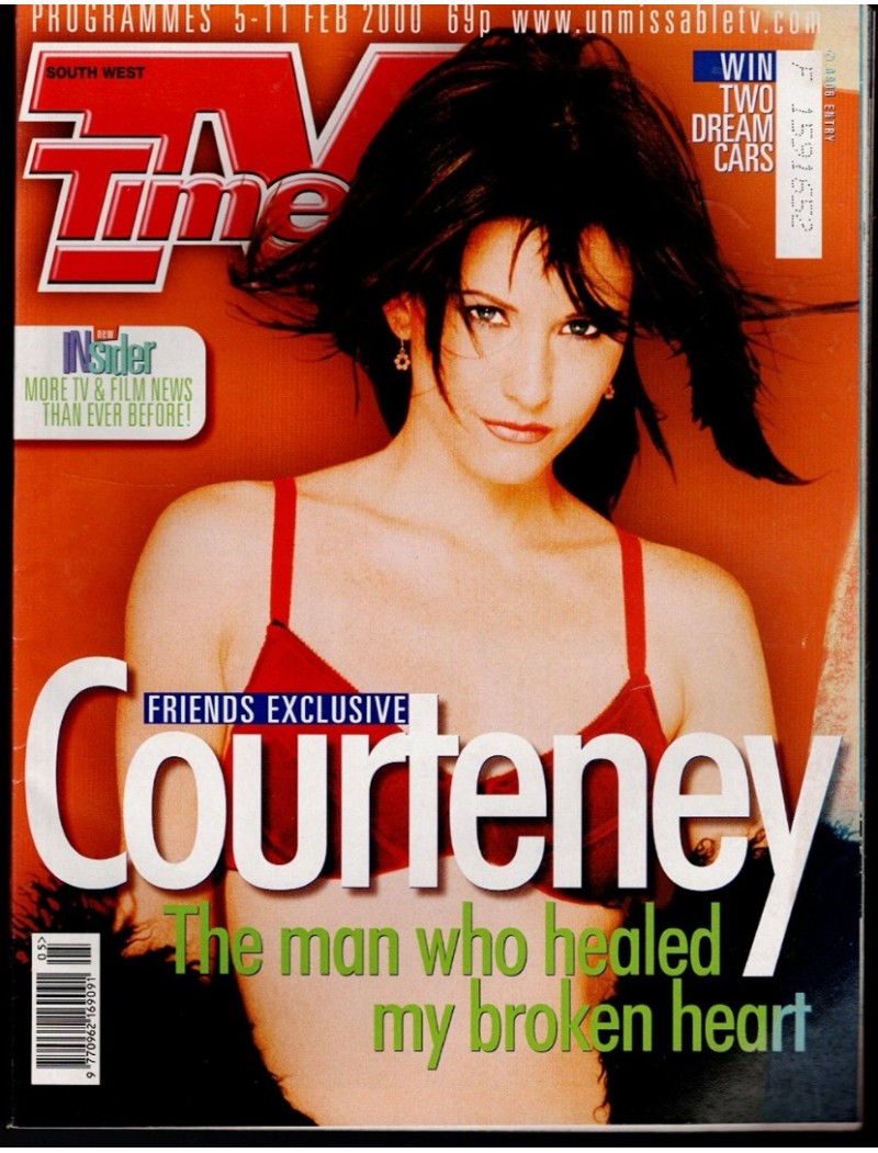 TV Times Magazine 5th February 2000 Courtney Cox