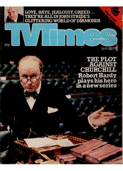 TV Times Magazine 5th September 1981 Robert Hardy