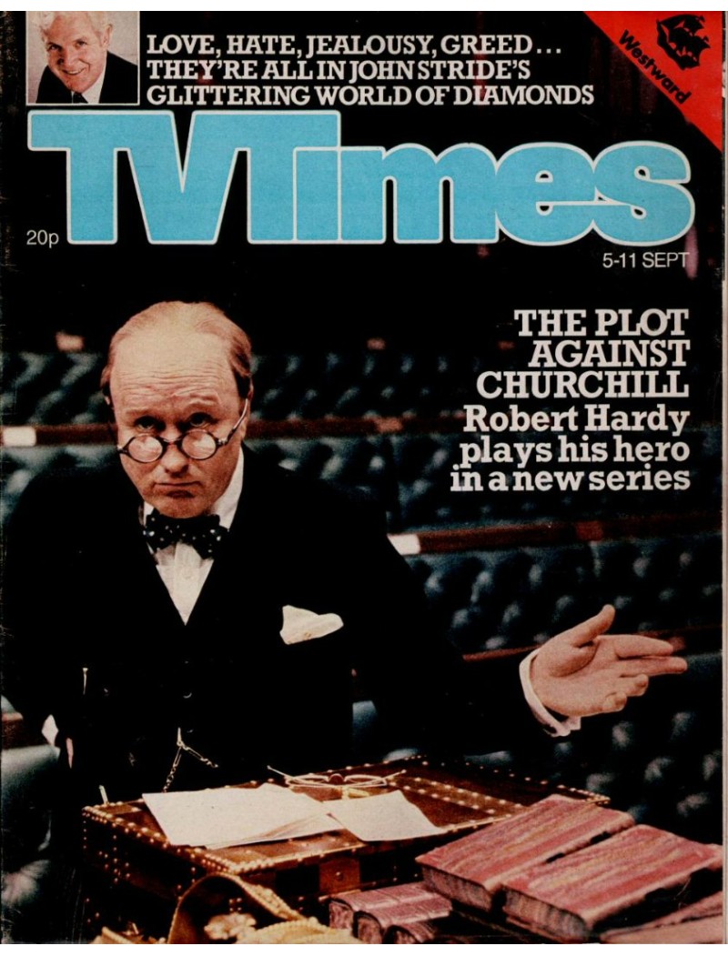 TV Times Magazine 5th September 1981 Robert Hardy TV Times Magazine 5th September 1981 Robert Hardy
