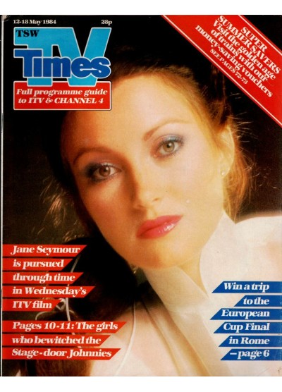 TV Times Magazine 12th May 1984 Jane Seymour