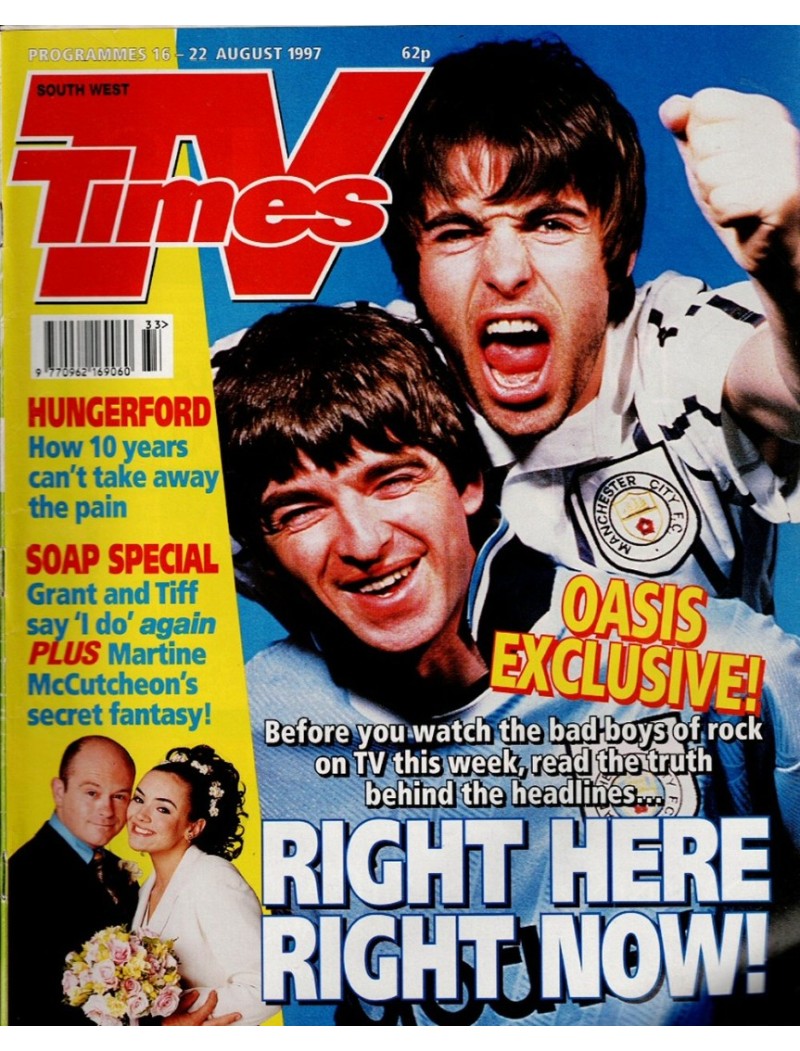 TV Times Magazine 16th August 1997