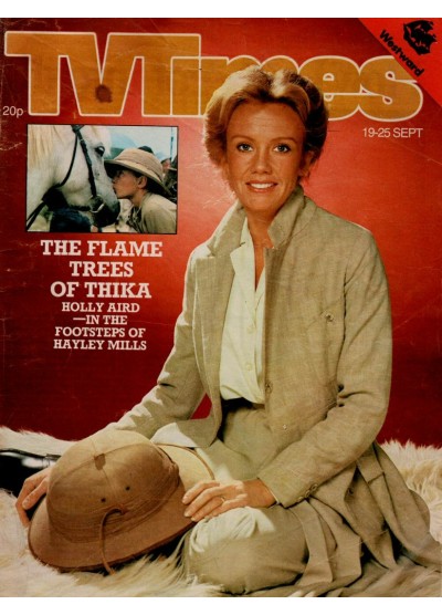 TV Times Magazine 19th September 1981 Hayley Mills