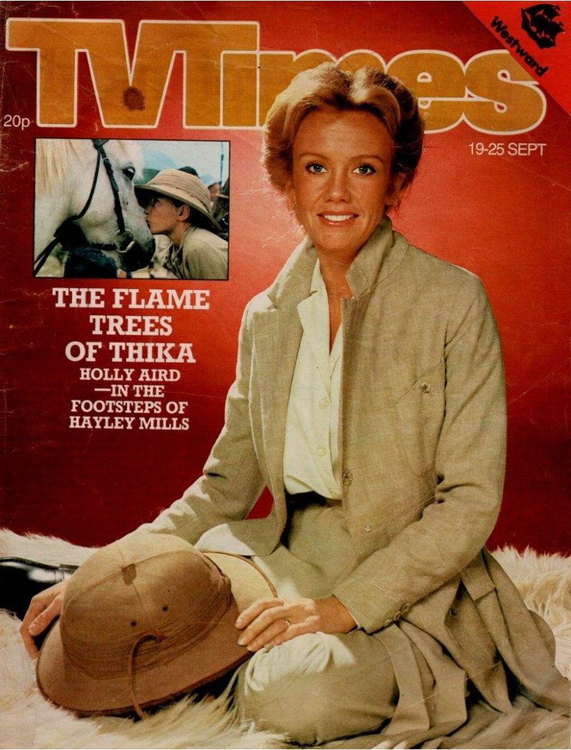 TV Times Magazine 19th September 1981 Hayley Mills TV Times Magazine 19th September 1981 Hayley Mills
