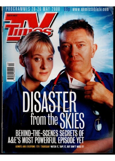 TV Times Magazine 20th May 2000 Martin Shaw