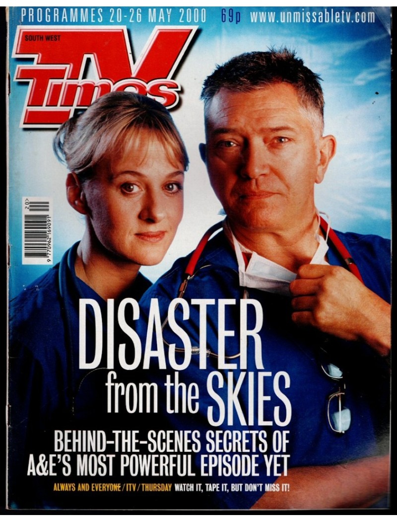 TV Times Magazine 20th May 2000 Martin Shaw
