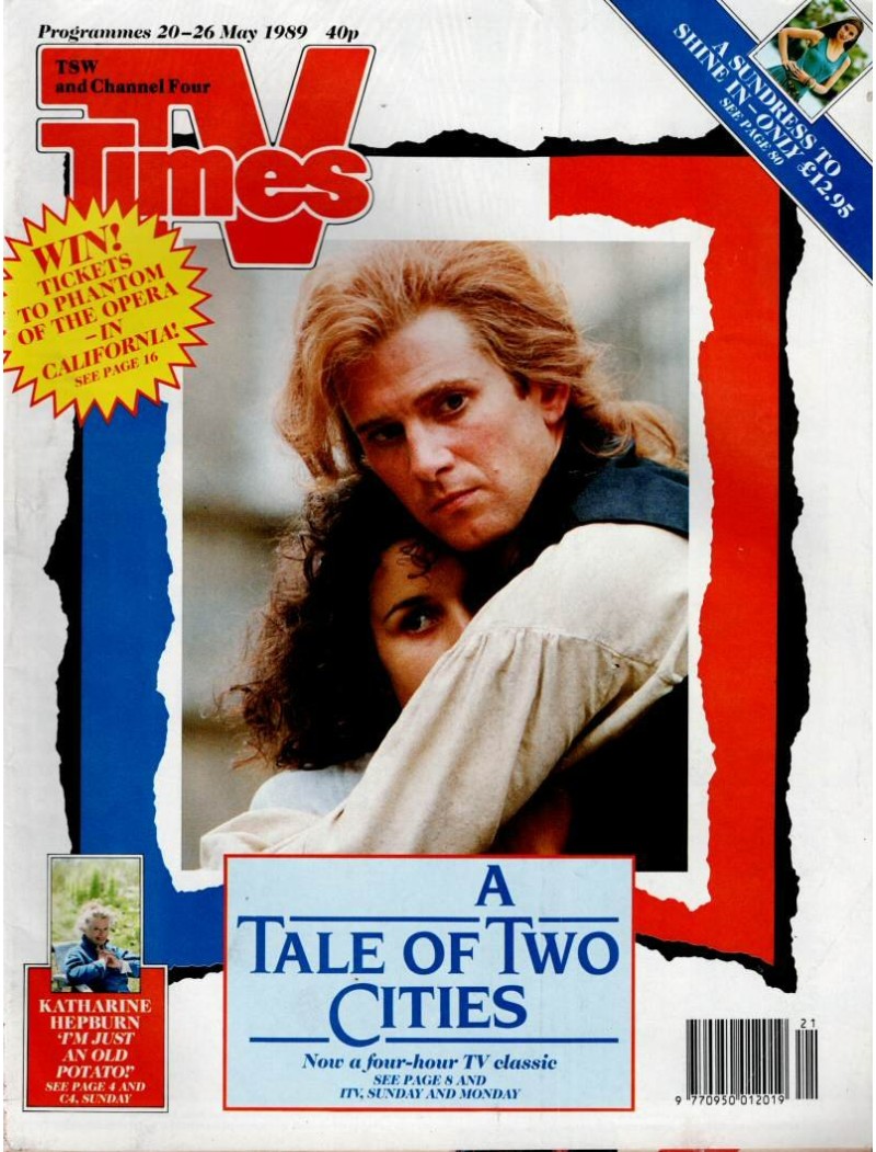 TV Times Magazine 20th May 1989 
