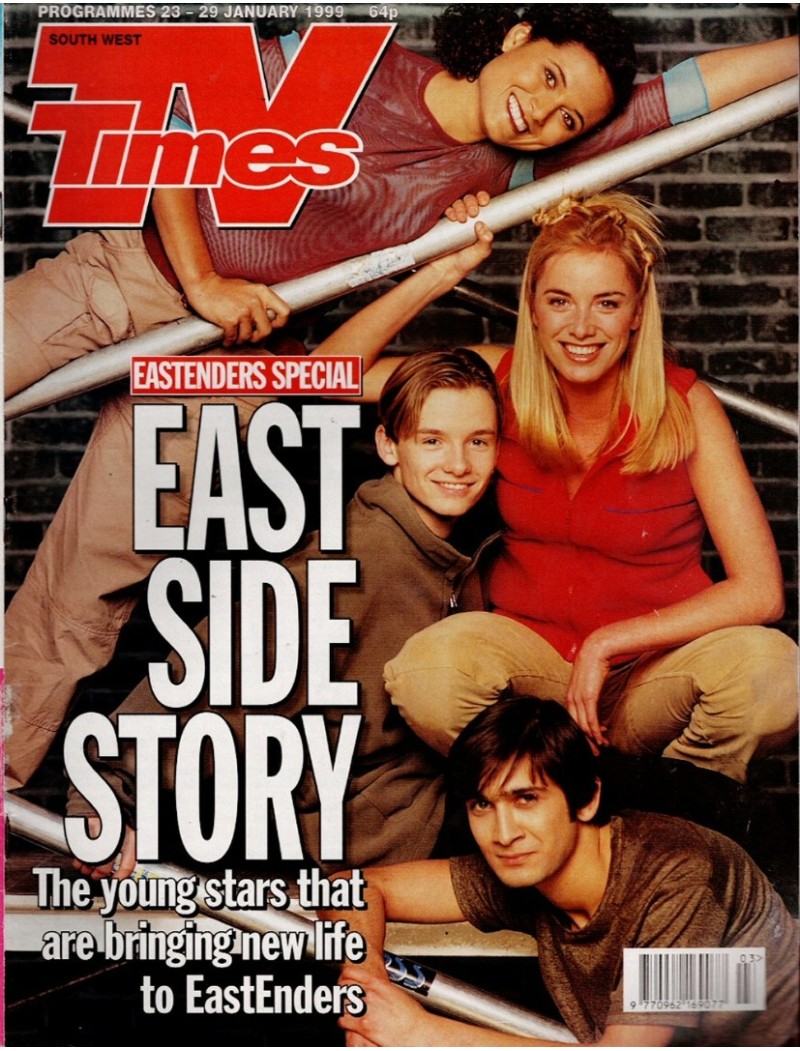 TV Times Magazine 23rd January 1999 Eastenders