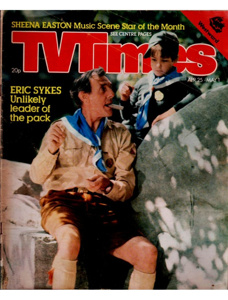TV Times Magazine 25th April 1981 Eric Sykes