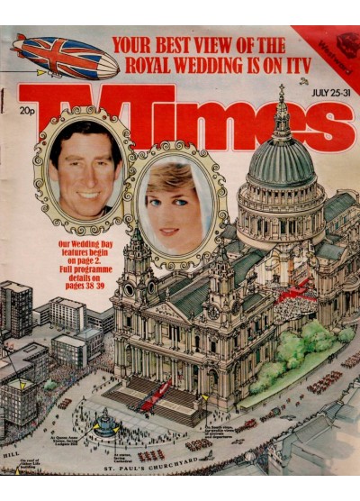 TV Times Magazine 25th July 1981