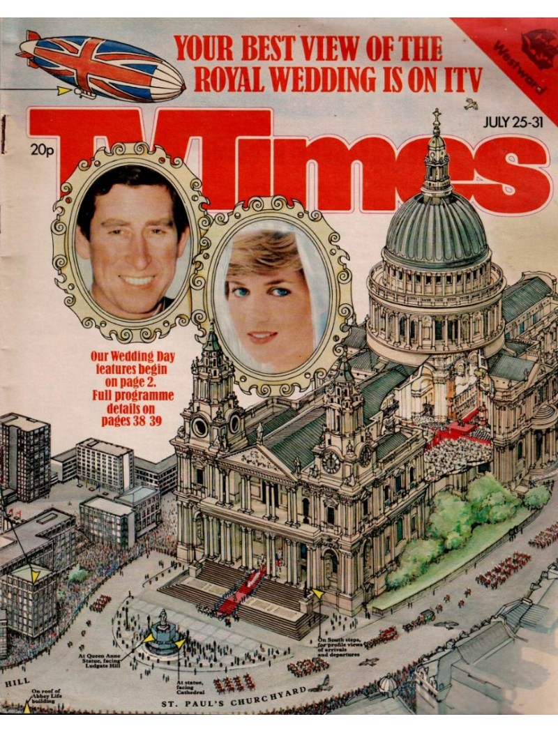 TV Times Magazine 25th July 1981