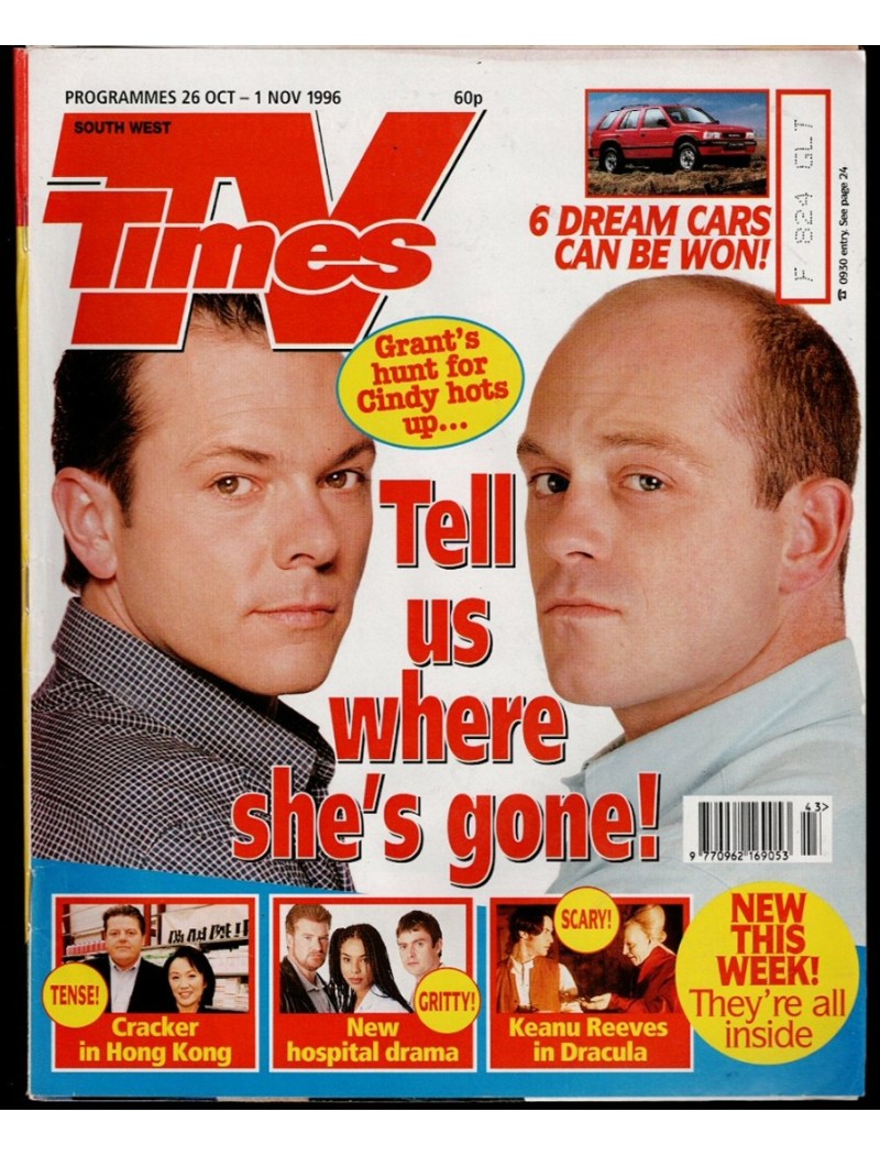 TV Times Magazine 26th October 1996