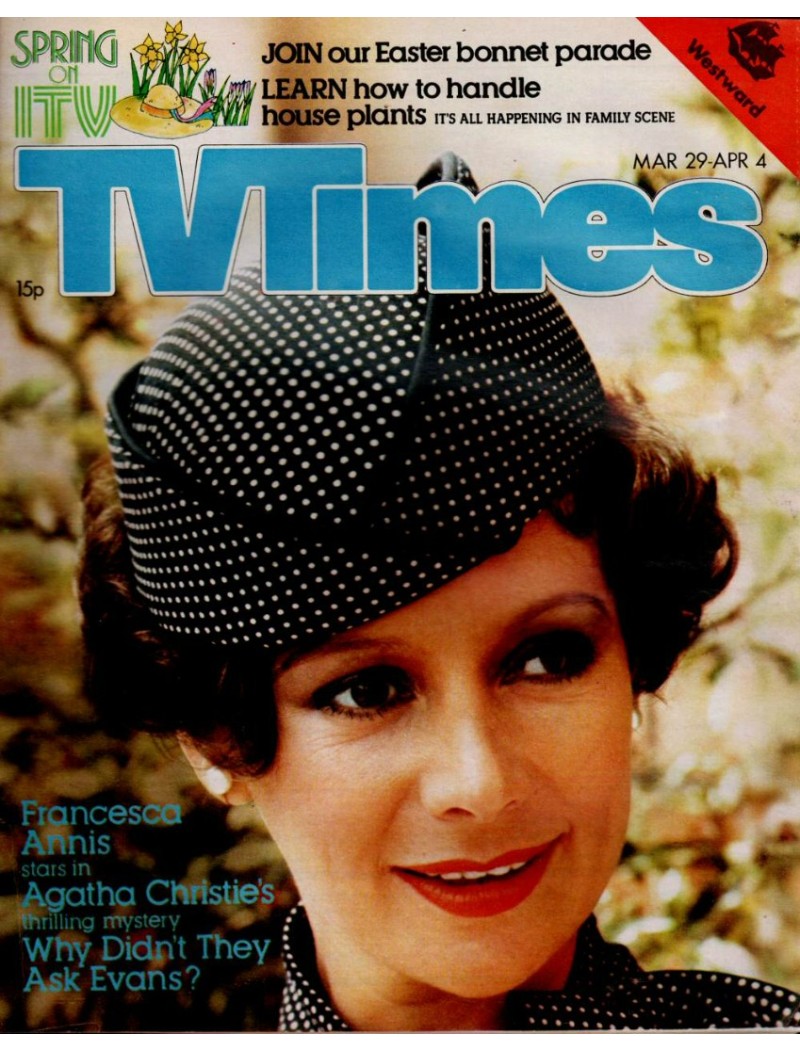 TV Times Magazine 29th March 1981 Francesca Annis TV Times Magazine 29th March 1981 Francesca Annis