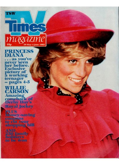 TV Times Magazine 29th May 1982