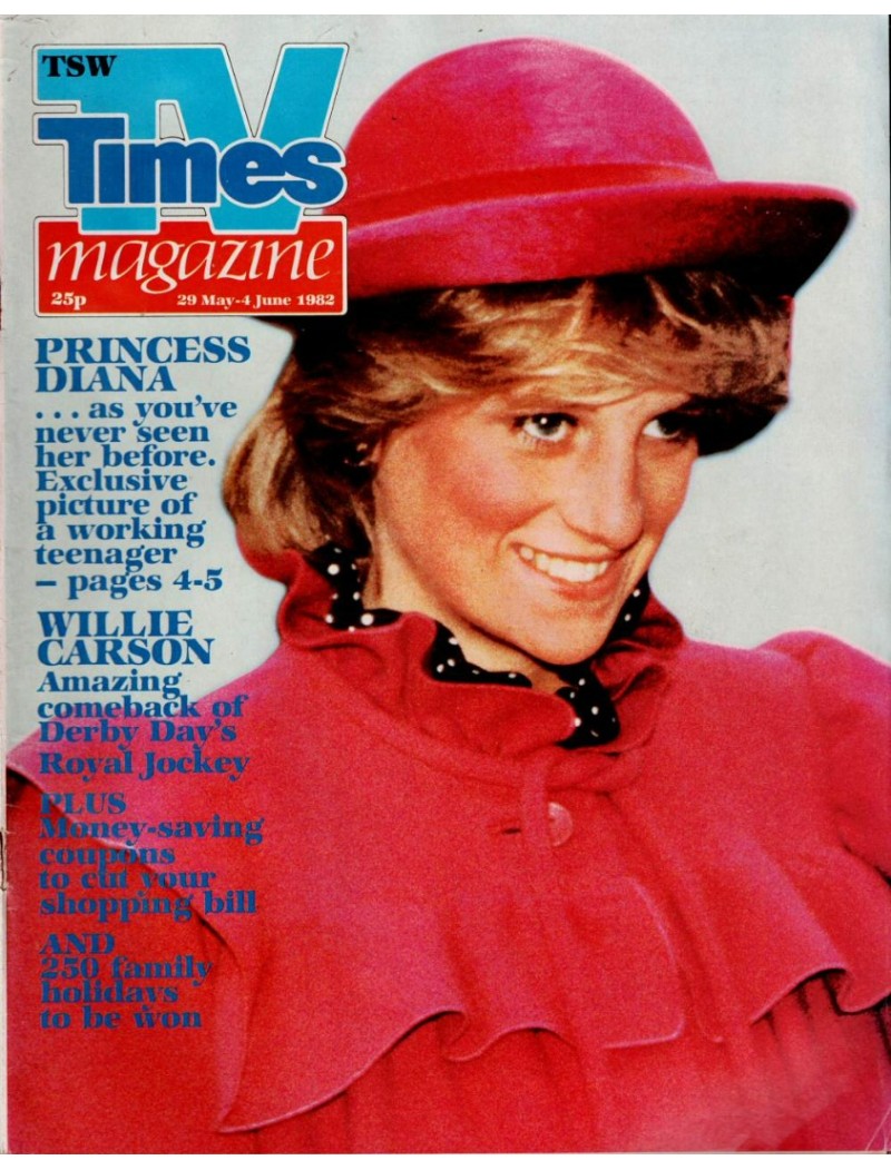 TV Times Magazine 29th May 1982 TV Times Magazine 29th May 1982
