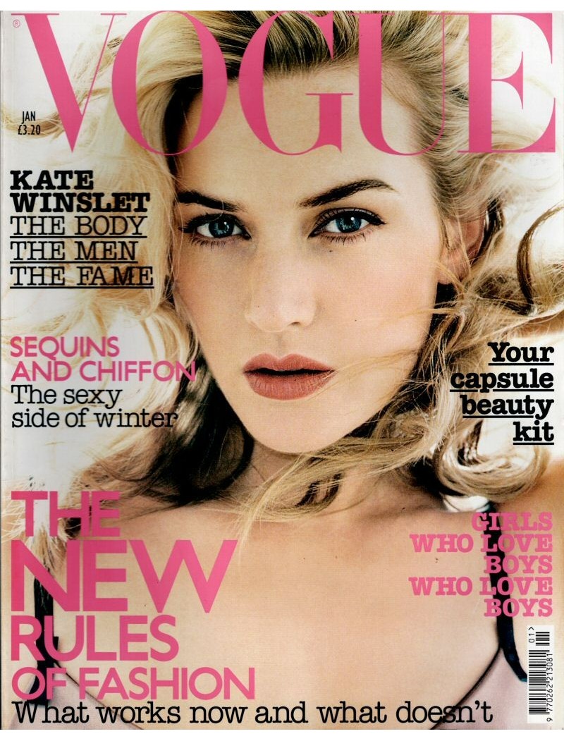 Vogue Magazine January 2003 Kate Winslet