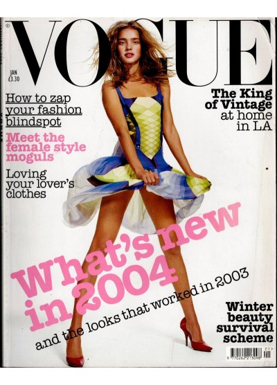 Vogue Magazine January 2004 Natalia Vodianova