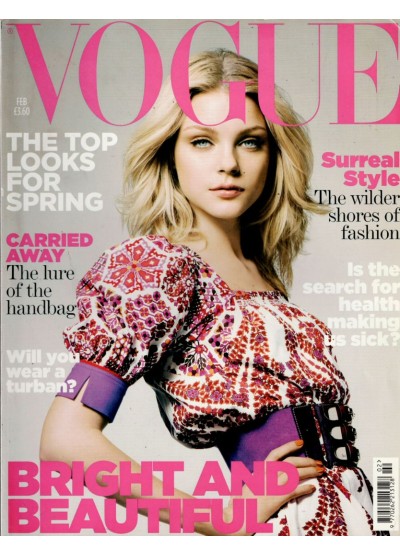 Vogue Magazine February 2007 Jessica Stam